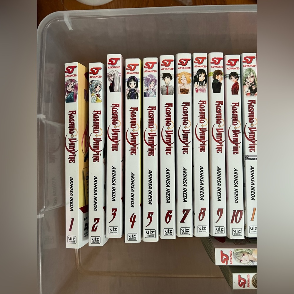 Rosario Vampire Manga (DUB) Set